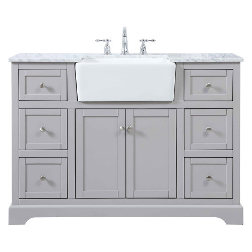 Elegant Bathroom Vanity - Gray (VF60248GR)