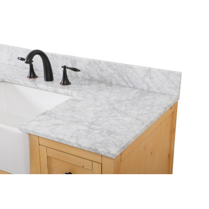 Elegant Bathroom Vanity - Natural Wood (VF60248NW-BS)
