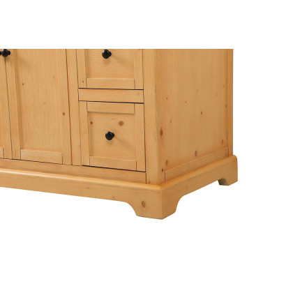 Elegant Bathroom Vanity - Natural Wood (VF60248NW-BS)