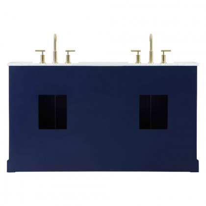 Elegant Bathroom Vanity - Blue (VF60260DBL)