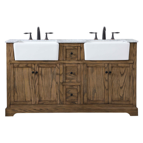 Elegant Bathroom Vanity - Driftwood (VF60260DDW)