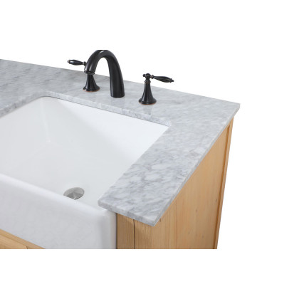 Elegant Bathroom Vanity - Natural Wood (VF60260DNW)