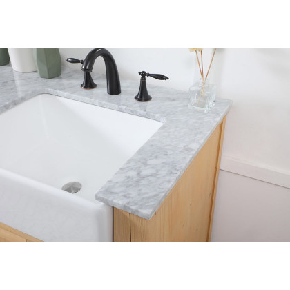 Elegant Bathroom Vanity - Natural Wood (VF60260DNW)
