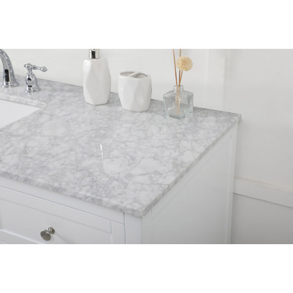 Elegant Bathroom Vanity - White (VF60260WH)