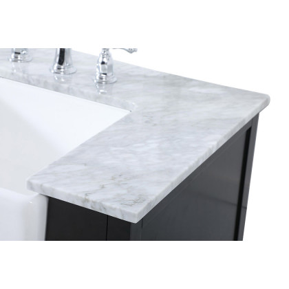 Elegant Bathroom Vanity - Black (VF60272DBK)