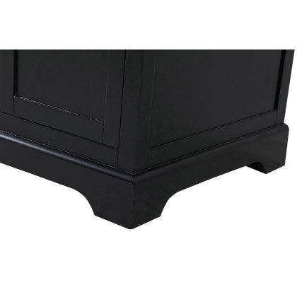 Elegant Bathroom Vanity - Black (VF60272DBK)
