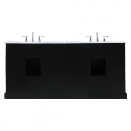 Elegant Bathroom Vanity - Black (VF60272DBK)