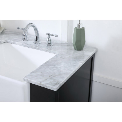 Elegant Bathroom Vanity - Black (VF60272DBK)