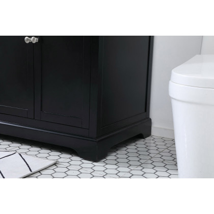 Elegant Bathroom Vanity - Black (VF60272DBK)