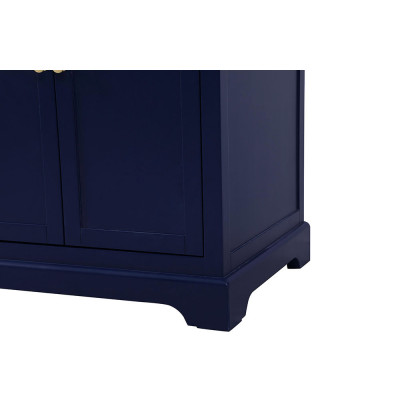 Elegant Bathroom Vanity - Blue (VF60272DBL)