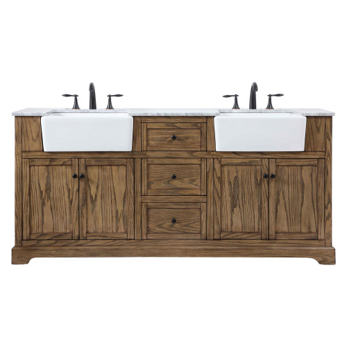 Elegant Bathroom Vanity - Driftwood (VF60272DDW)