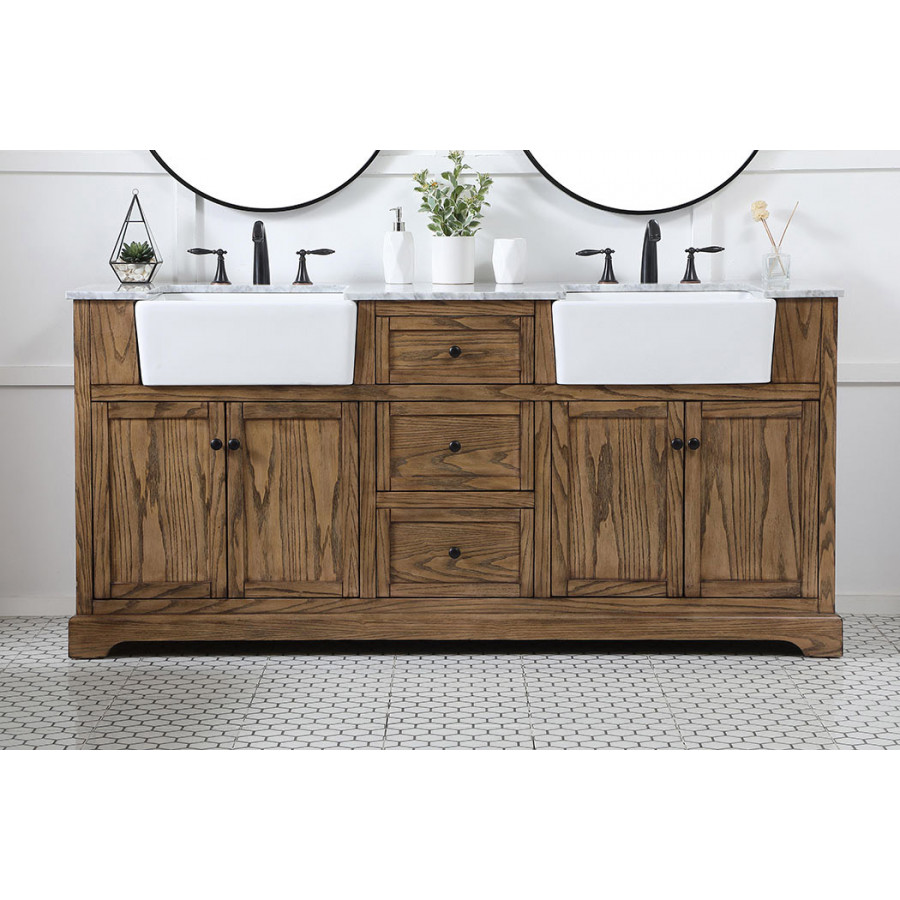 Elegant Bathroom Vanity - Driftwood (VF60272DDW)
