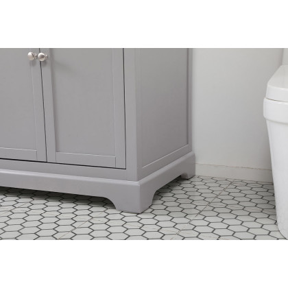 Elegant Bathroom Vanity - Gray (VF60272DGR)