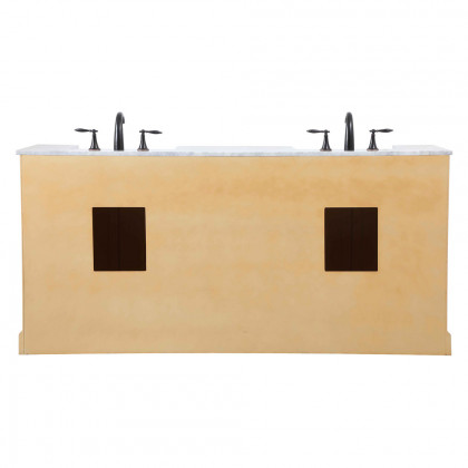 Elegant Bathroom Vanity - Natural Wood (VF60272DNW)