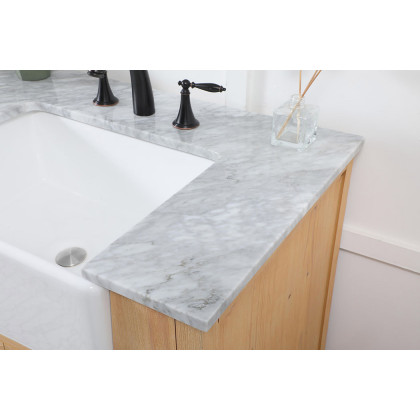 Elegant Bathroom Vanity - Natural Wood (VF60272DNW)