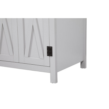 Elegant Bathroom Vanity - Gray (VF90224GR)