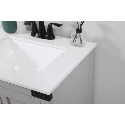 Elegant Bathroom Vanity - Gray (VF90224GR)