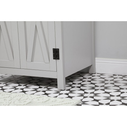 Elegant Bathroom Vanity - Gray (VF90224GR)