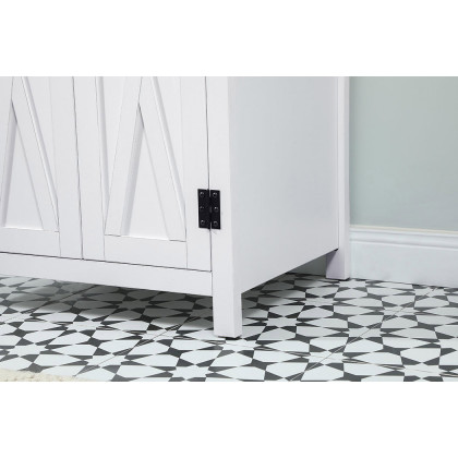 Elegant Bathroom Vanity - White (VF90224WH)