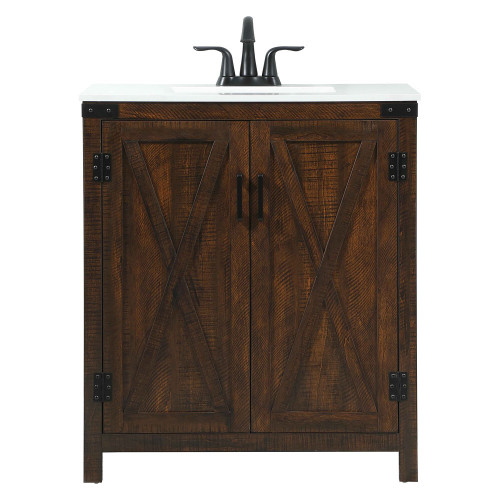 Elegant Bathroom Vanity - Espresso (VF90230EX)