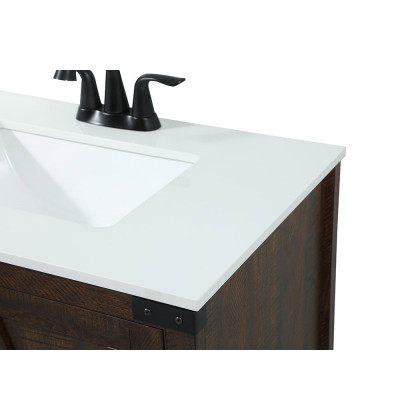 Elegant Bathroom Vanity - Espresso (VF90230EX)