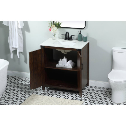 Elegant Bathroom Vanity - Espresso (VF90230EX)