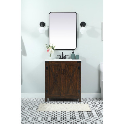 Elegant Bathroom Vanity - Espresso (VF90230EX)
