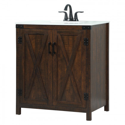 Elegant Bathroom Vanity - Espresso (VF90230EX)