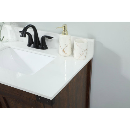 Elegant Bathroom Vanity - Espresso (VF90230EX-BS)