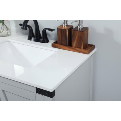 Elegant Bathroom Vanity - Gray (VF90230GR)