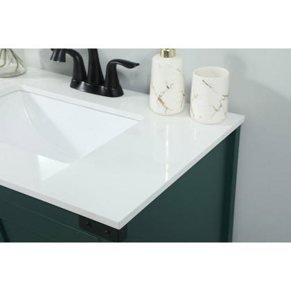 Elegant Bathroom Vanity - Green (VF90230MGN)