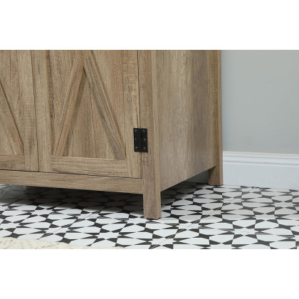 Elegant Bathroom Vanity - Natural Wood (VF90230NT)