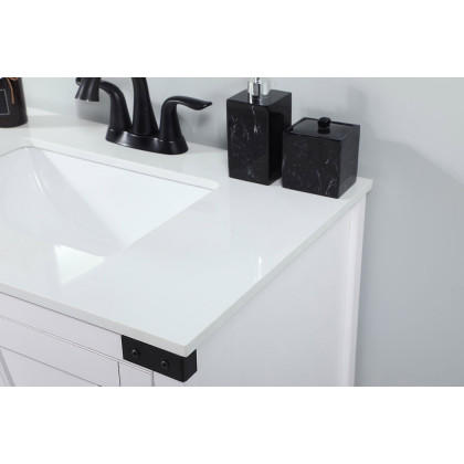 Elegant Bathroom Vanity - White (VF90230WH)