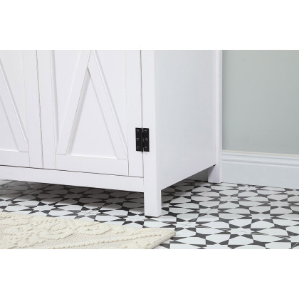 Elegant Bathroom Vanity - White (VF90230WH)