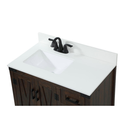 Elegant Bathroom Vanity - Espresso (VF90232EX-BS)