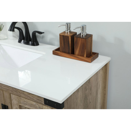 Elegant Bathroom Vanity - Natural Wood (VF90232NT)