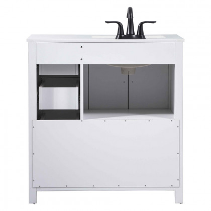 Elegant Bathroom Vanity - White (VF90232WH)
