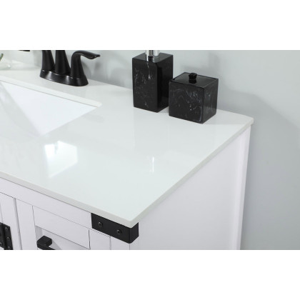 Elegant Bathroom Vanity - White (VF90232WH)