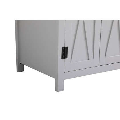 Elegant Bathroom Vanity - Gray (VF90236GR)
