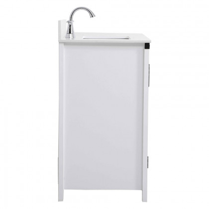 Elegant Bathroom Vanity - White (VF90236WH-BS)