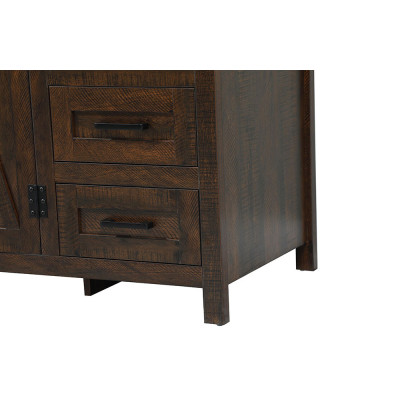 Elegant Bathroom Vanity - Espresso (VF90242EX)