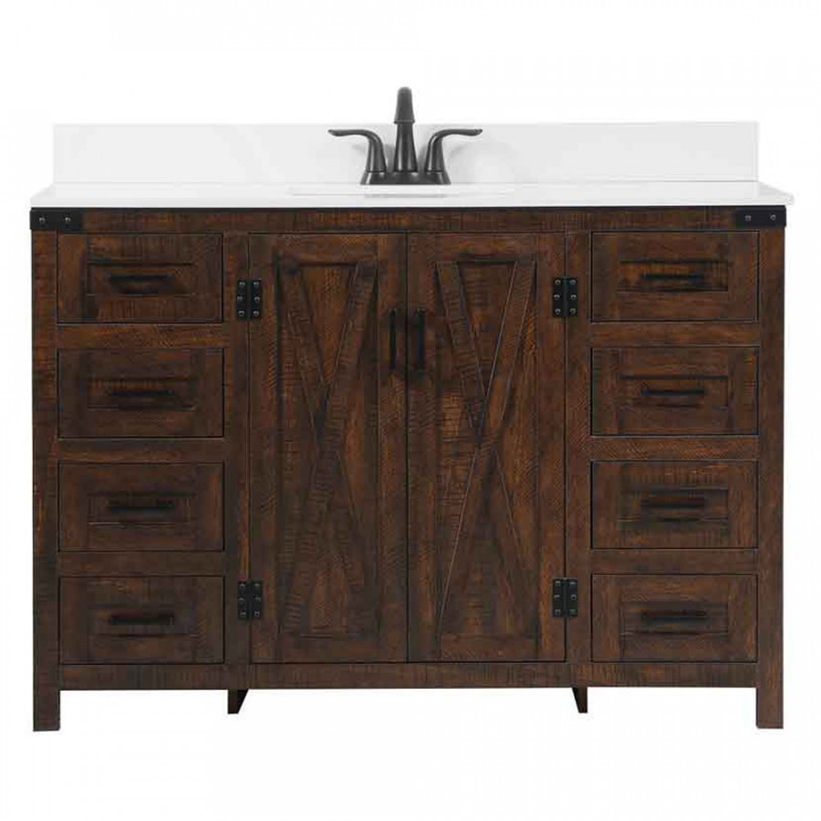 Elegant Bathroom Vanity - Espresso (VF90248EX)