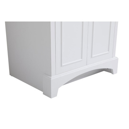 Elegant Bathroom Vanity - White, L 24" (VF90624WH)