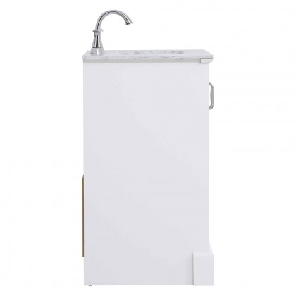 Elegant Bathroom Vanity - White, L 24" (VF90624WH)
