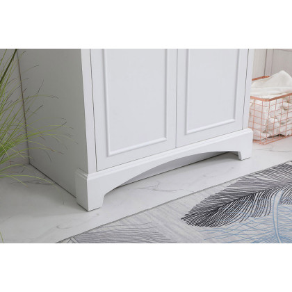 Elegant Bathroom Vanity - White, L 30" (VF90630WH)