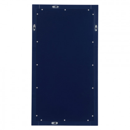 Elegant Wall Mirror - Blue, D 18", H 32" (VM21832BL)