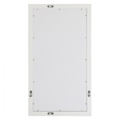 Elegant Wall Mirror - White, D 18", H 32" (VM21832WH)