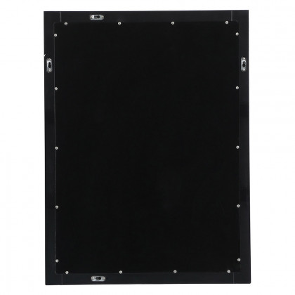 Elegant Wall Mirror - Black, D 24", H 32" (VM22432BK)