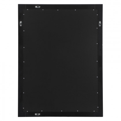 Elegant Wall Mirror - Black, D 27", H 36" (VM22736BK)