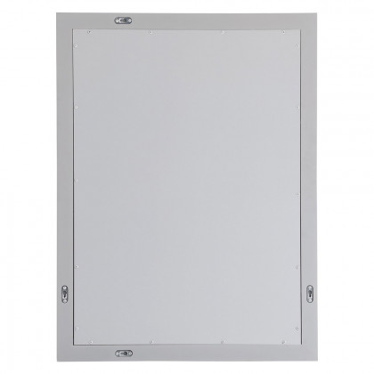 Elegant Wall Mirror - Gray, D 27", H 36" (VM22736GR)